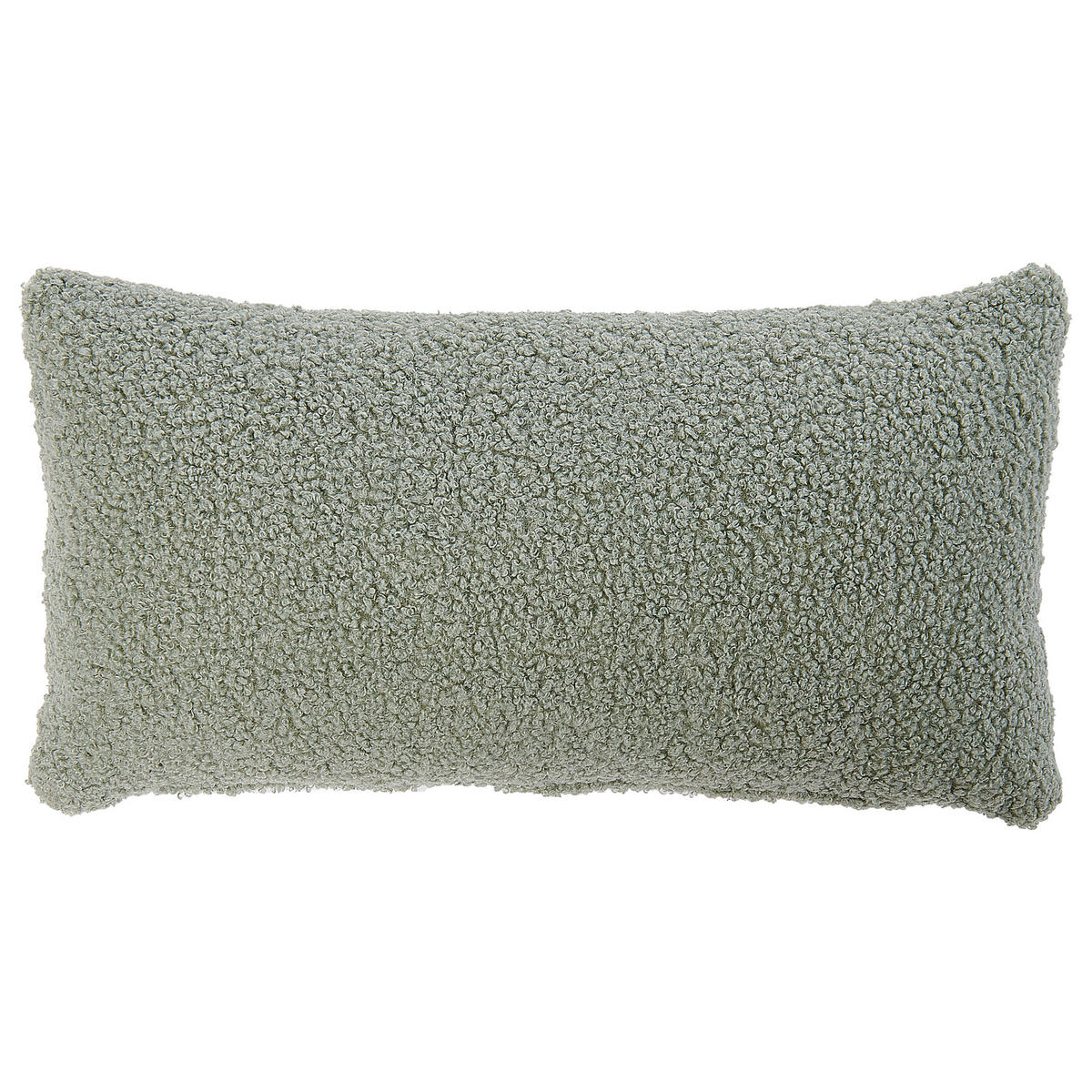 SESSEL mit Kissen Bouclé Grün Otsby II - Grün, Textil (60/76/55cm) - Beliani