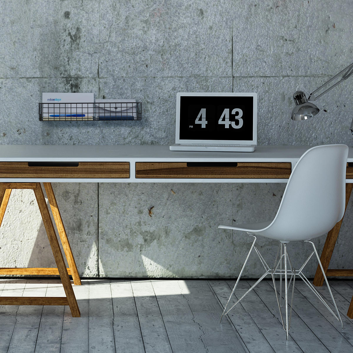 3xDRAHTKORB - Schwarz, Metall (41/7.5/16cm) - Relaxdays