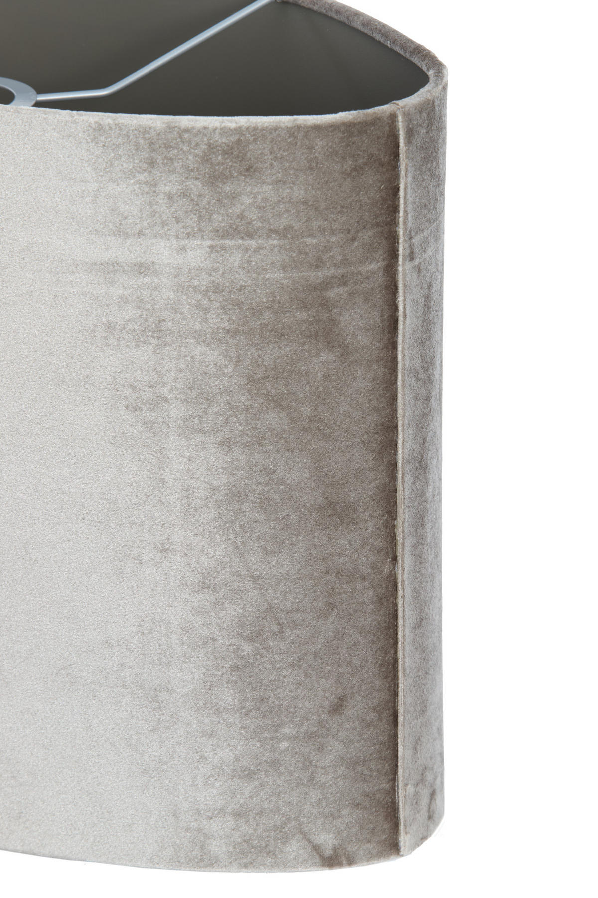 LAMPENSCHIRM Palata Braun 38/17,5/28 cm - Braun, Textil (38/17.5/28cm) - Light & Living