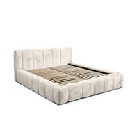 POLSTERBETT Hailey In Tender Way - Weiß, Holzwerkstoff/Textil (180/200cm) - Fun Möbel