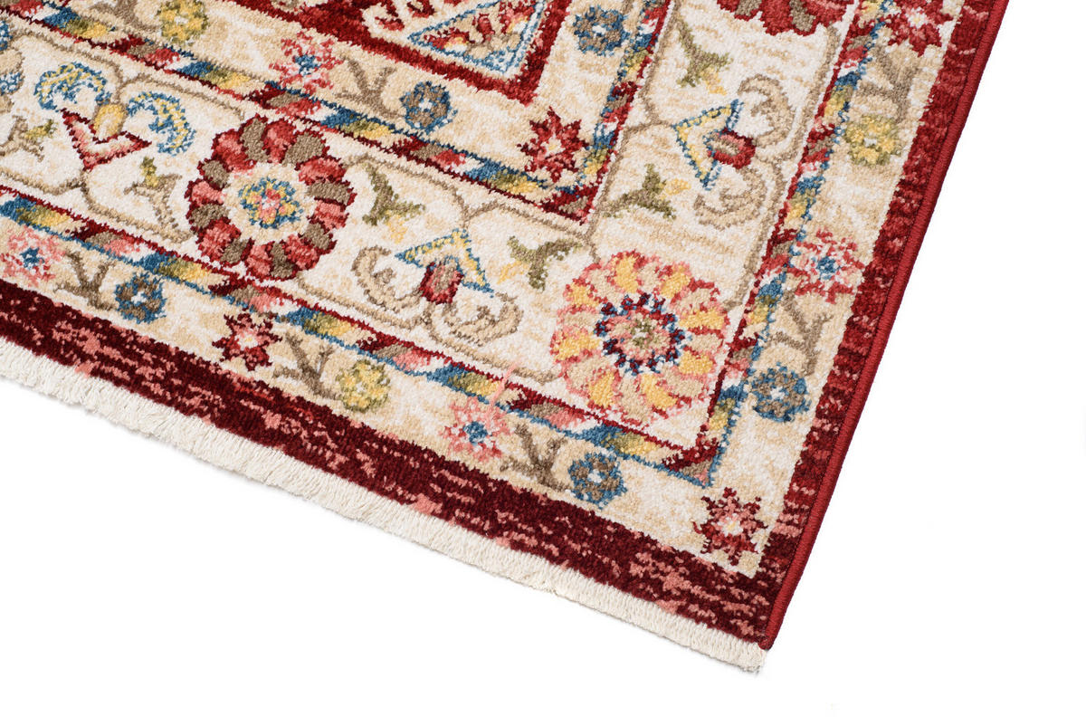 TEPPICH RIVIOLI Rot 80/150 cm - Rot, Textil (80/150cm) - Tapiso