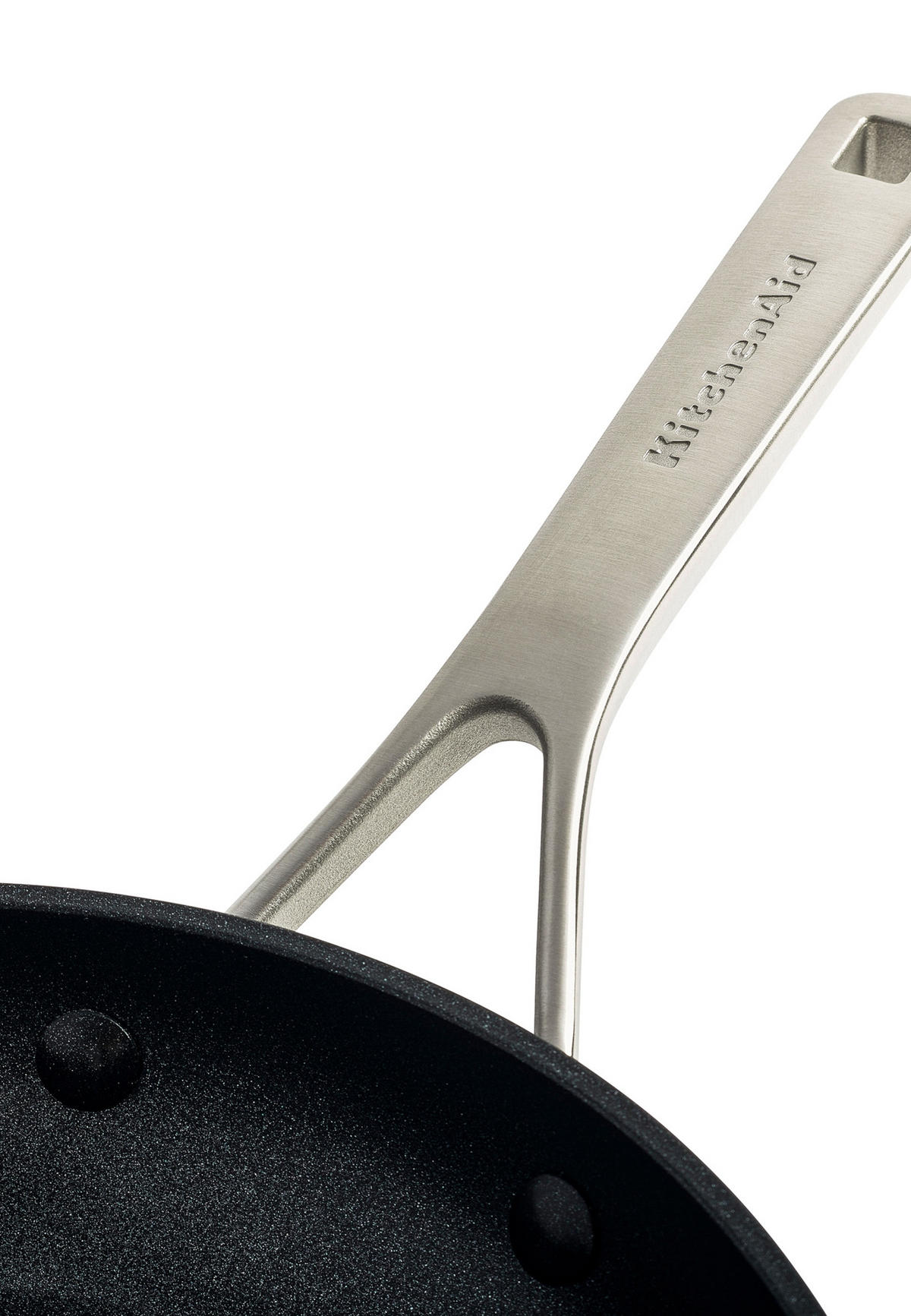 BRATPFANNE Forged Hardened Aluminium - Schwarz, Metall (30cm) - KitchenAid