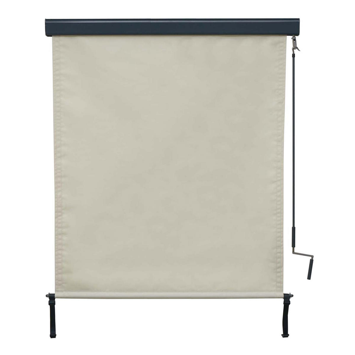 VERTIKALMARKISE Cremeweiß - Weiß, Textil (140/250/8cm) - MCW