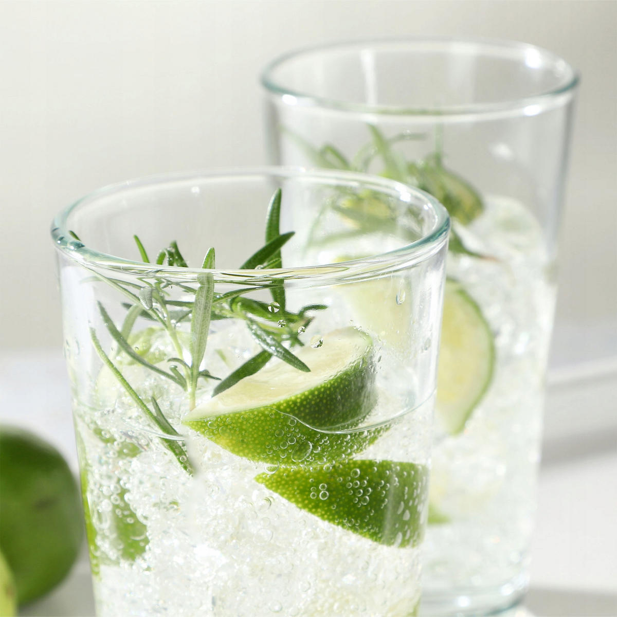 KADAX 4x Gläser 340ml für Getränke Getränke Wasser Glas Set Set - Transparent, Glas (0.34L) - KADAX