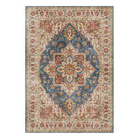 TEPPICH Design englische Nahtverarbeitung beige - Beige, Textil (160/230cm) - AFK Living