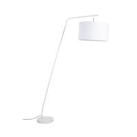 STEHLAMPE Martine - Weiß - 160/50/220 cm - Weiß, Metall (160/50/220cm)