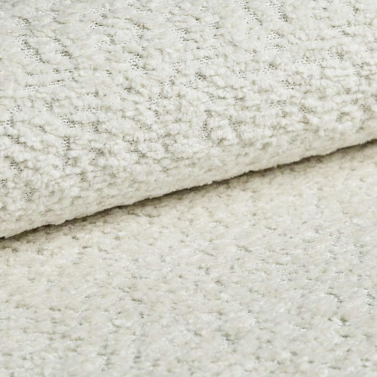BOXBETT Manitoba 180/200 cm Bouclé Creme - Creme, Textil (180/200cm) - Juskys
