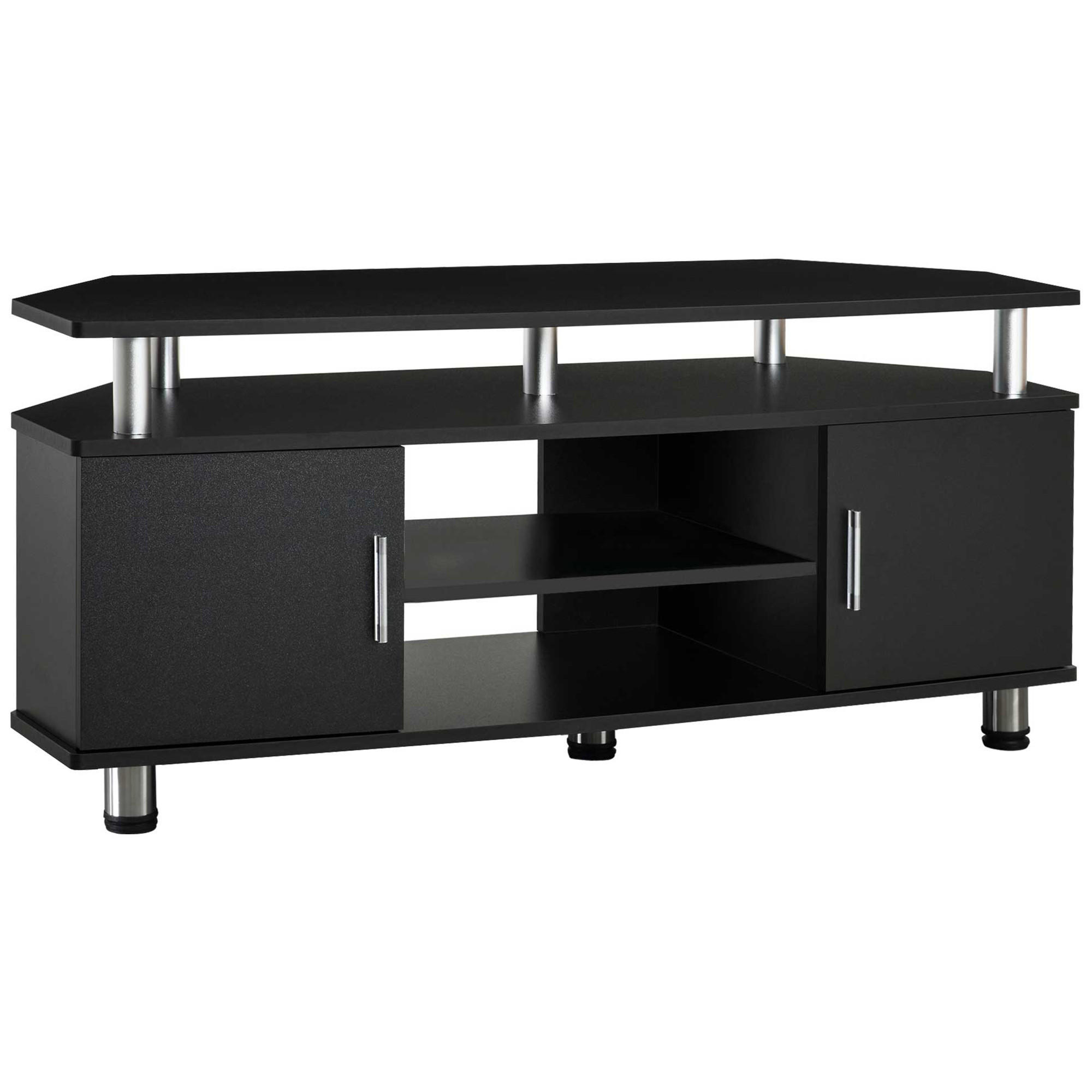 TV-MÖBEL Schwarz 1 Stück - Schwarz, Holzwerkstoff (120/52/39.5cm) - GiPP