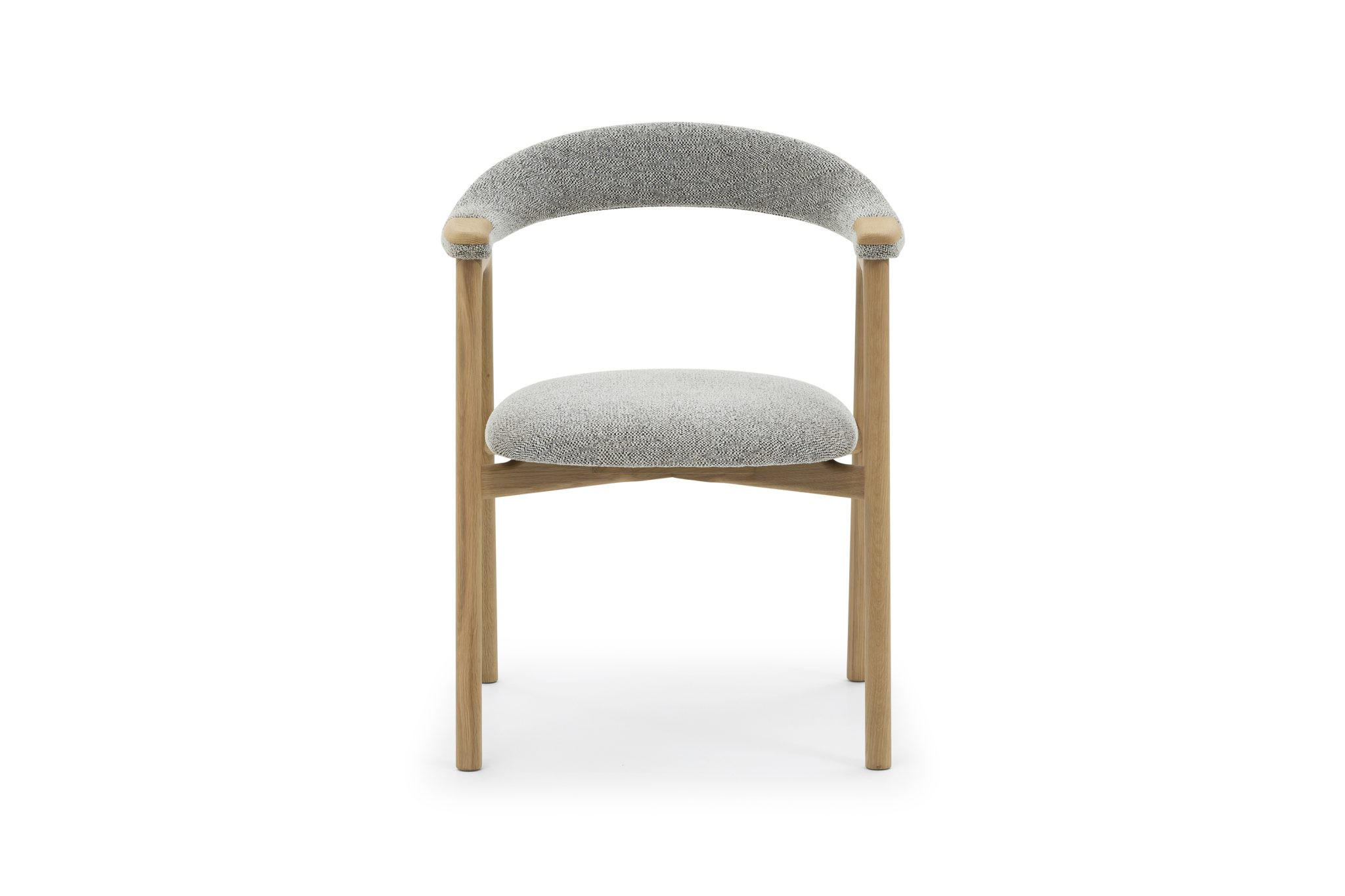 STUHL Franz, Natur Massiveiche - Beige, Holz (53/81/62cm) - WOODEK