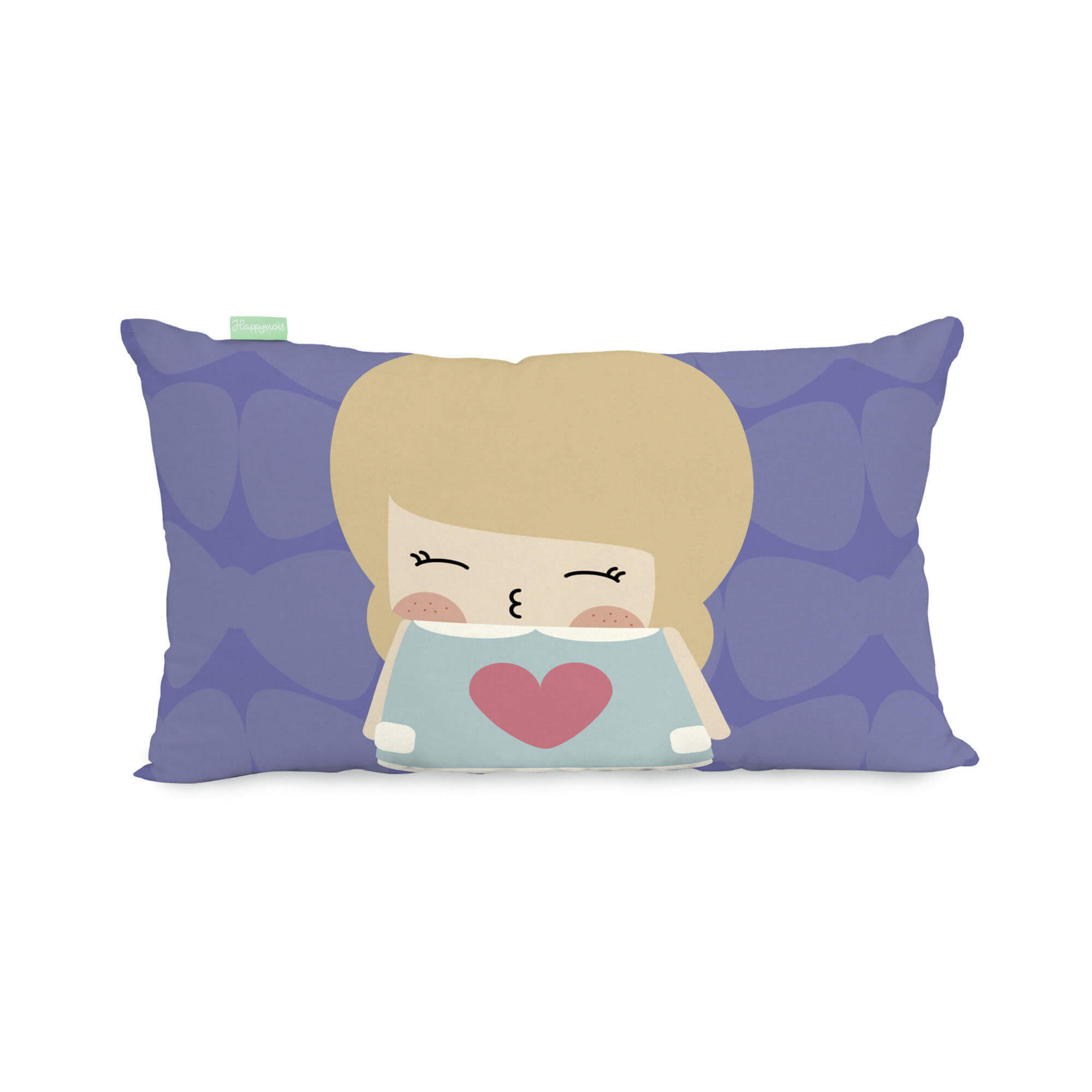 KISSENBEZUG moon dream 50x30 cm mehrfarbig - Multicolor, Textil (50/30cm) - Happy Friday