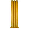 BLICKDICHTER ÖSENVORHANG French Velvet - Gelb, Textil (135/0.5/245cm) - Tom Tailor
