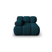MODUL links Bellis aus 3D-Stoff marineblau - Blau, Textil (94/70/94cm) - Micadoni