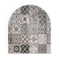 GLASPLATTE für Kamin 80x70 cm - Schwarz, Glas (80/70/0.4cm) - TULUP