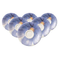 MOKKA-/ESPRESSOUNTERTASSEN Mariefleur Gris Basic bunt ø 12 cm 6er Set - Multicolor, Keramik (12cm) - Villeroy & Boch