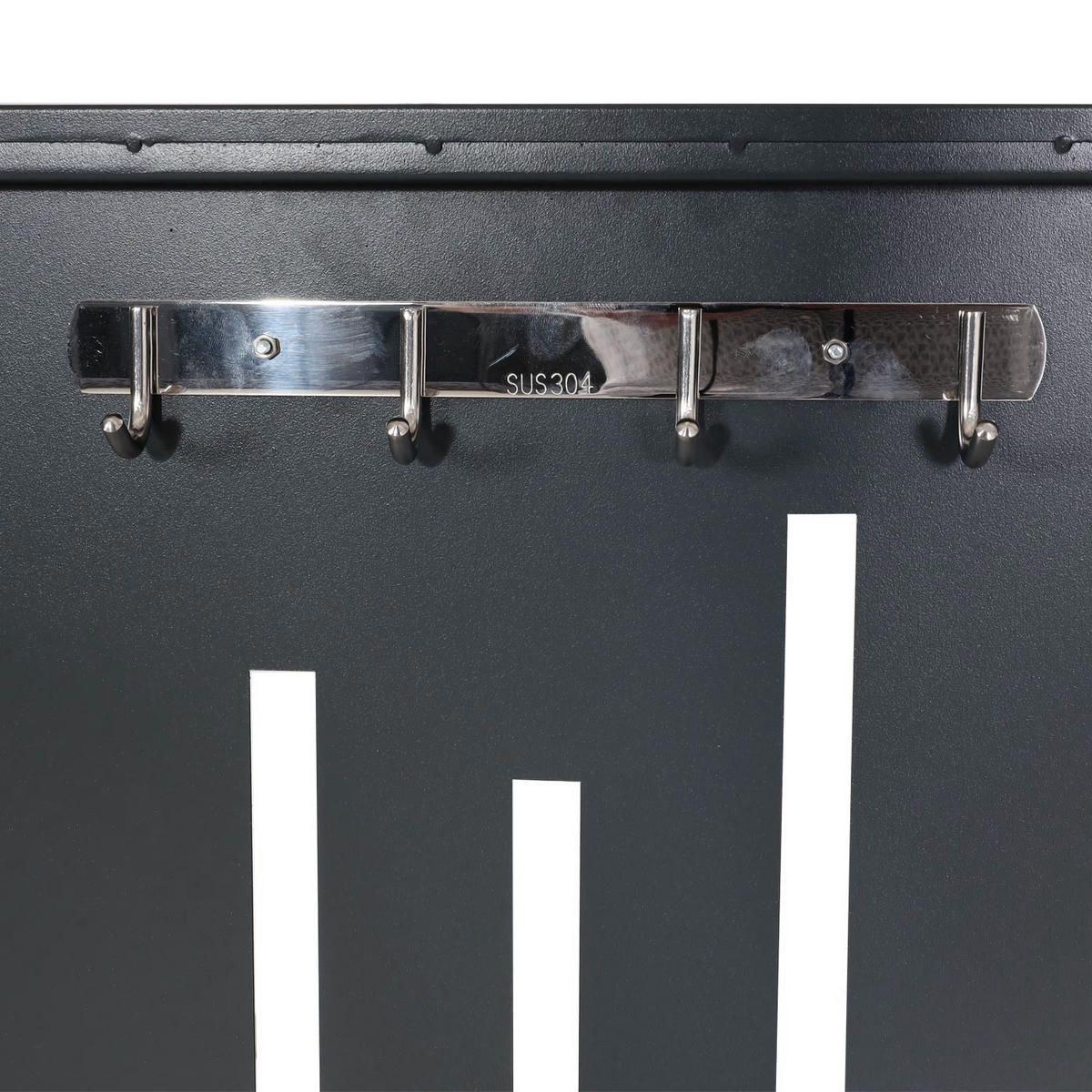 FAHRRADGARAGE 4er 121x202x150cm Anthrazit - Anthrazit, Metall (202/121/150cm) - PROREGAL