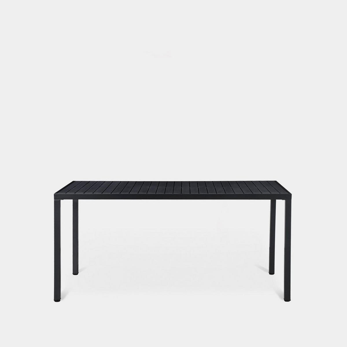 ESSTISCH Jastorf Grau 165 cm x 76 cm - Grau, Kunststoff (85/165/76cm) - Klast Home