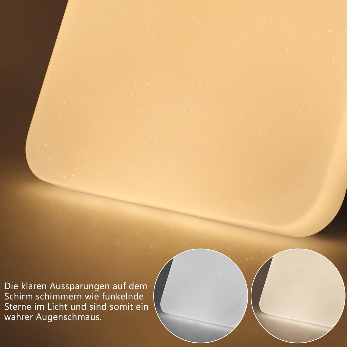 LED-DECKENLEUCHTE Artur 28/28/4 cm - Weiß, Kunststoff (28/28/4cm) - Nettlife
