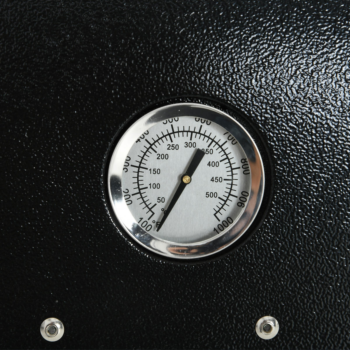 PIZZAOFEN DE-13768 tragbar mit Klappbeinen und Thermometer - Schwarz, Metall (40/72/81cm) - ComfortXL