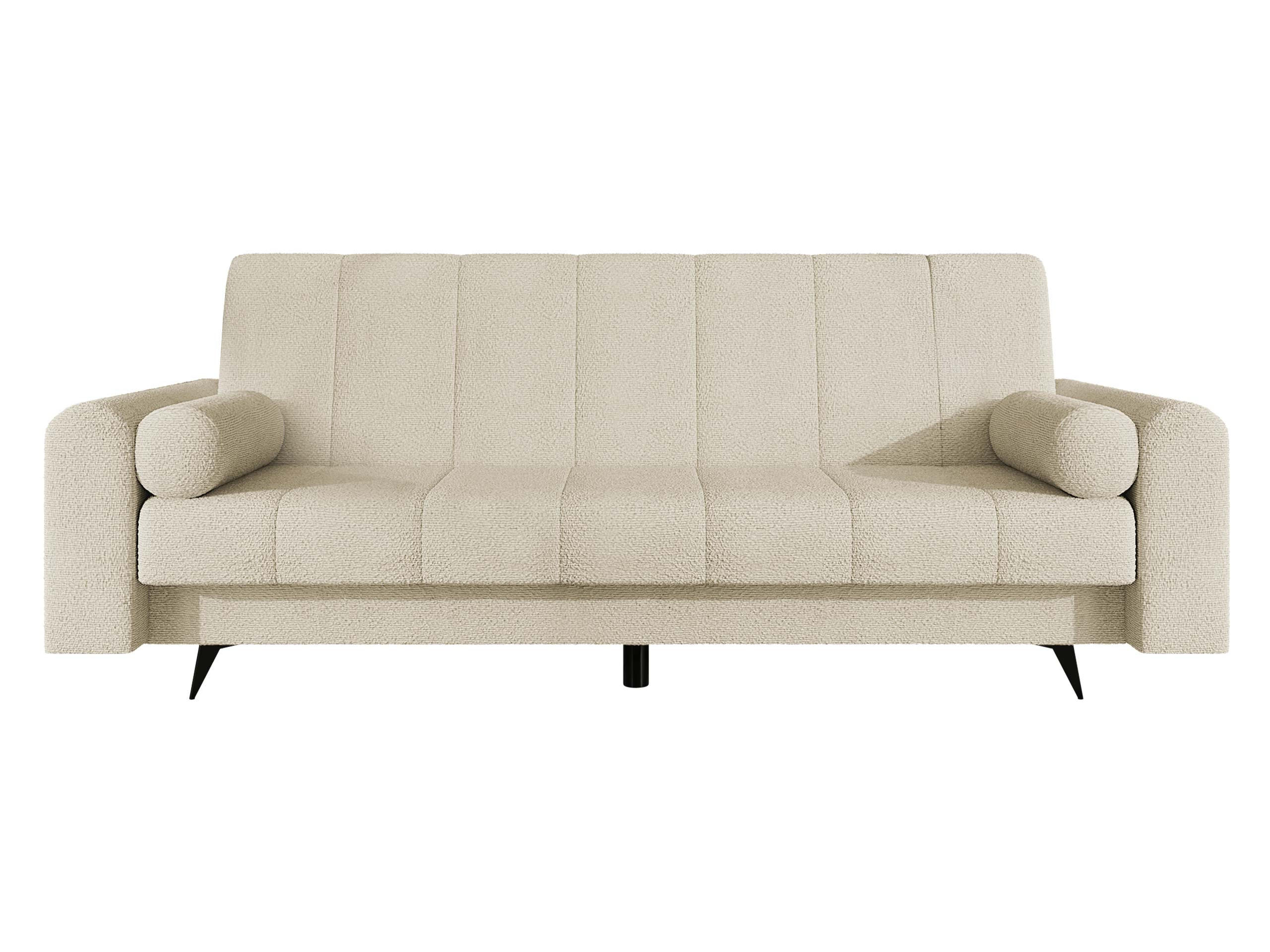 SCHLAFSOFA Zuri - Beige/Schwarz, Holz/Textil (240/93/91cm) - MIRJAN24