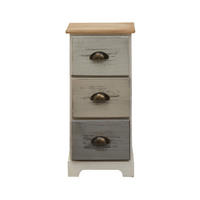 NACHTTISCH Mehrfarbig 25/29/62 cm - Multicolor, Holz (25/62/29cm) - Mobili Rebecca