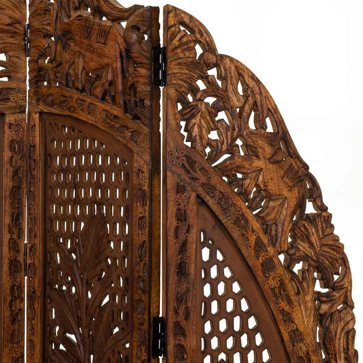 PARAVENT aus Holz, braun, 3x180cm - Braun, Holz (153/180/2.5cm) - Wanderlust