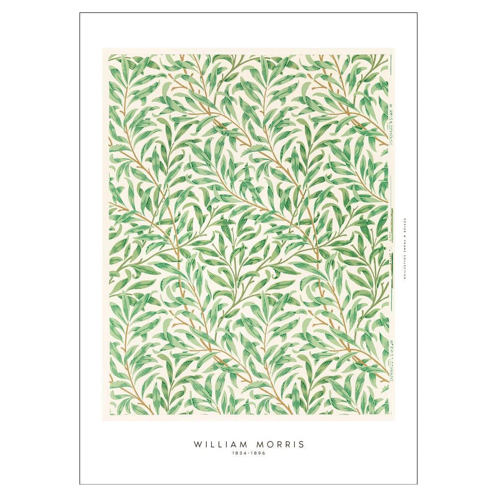 POSTER William Morris - Green Leaves - Grün, Papier (70/100/0.1cm) - Poster&Frame