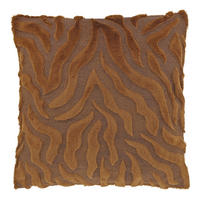 DEKOKISSEN Fenna Braun 45/45/8 cm - Braun, Textil (45/45cm) - Unique Living