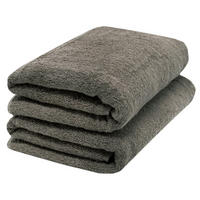 SAUNATUCH, 2er-Set, 70x200 cm, 100% Baumwolle, Braun - Taupe, Textil (70/200cm) - Zollner