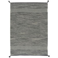 NATUR BAUMWOLLE TEPPICH KELIM TOSKANA - Grau, Textil (90/160cm) - Pergamon