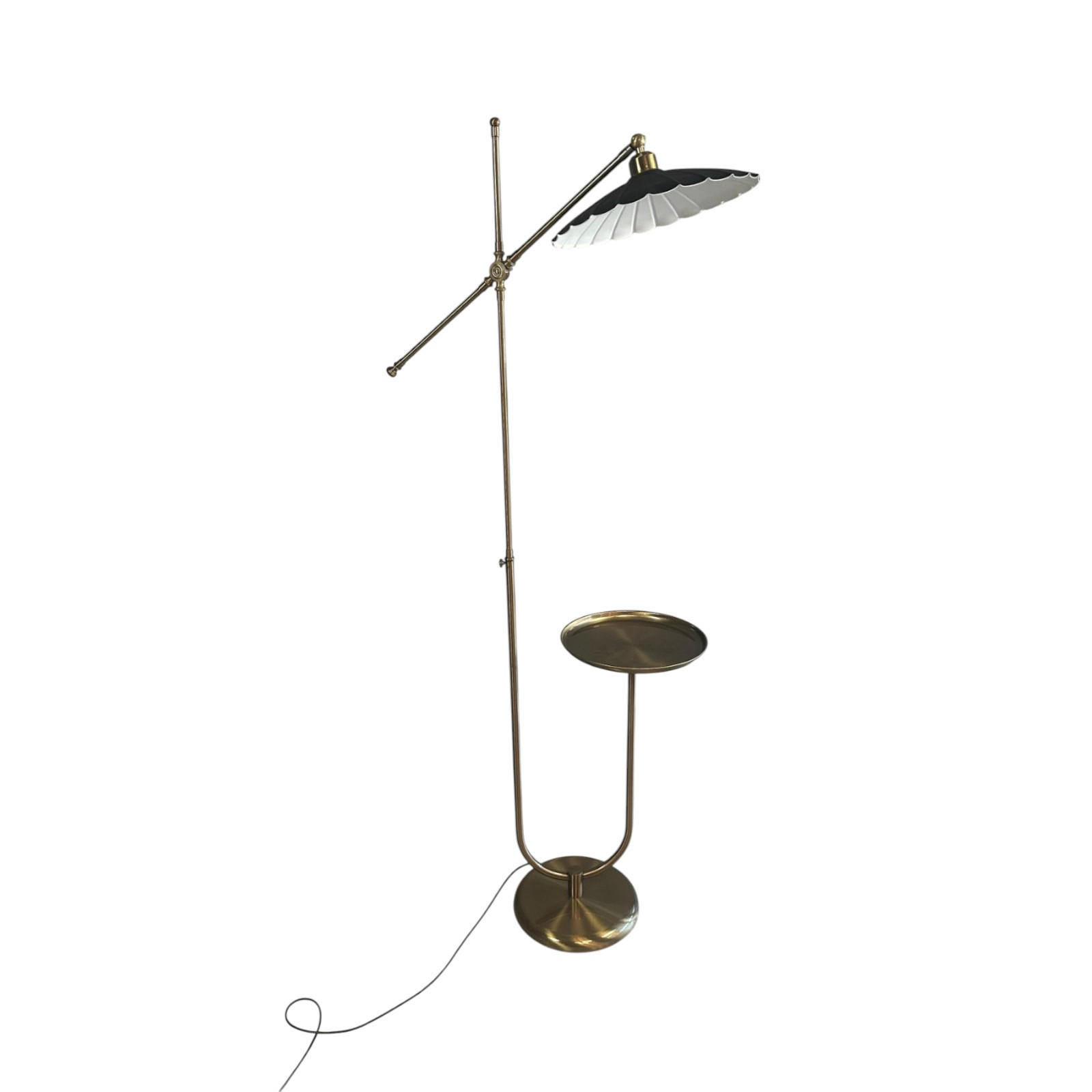 STEHLAMPE Uxelor 170 Cm - Messingfarben, Metall (30/30/170cm) - Bamyum