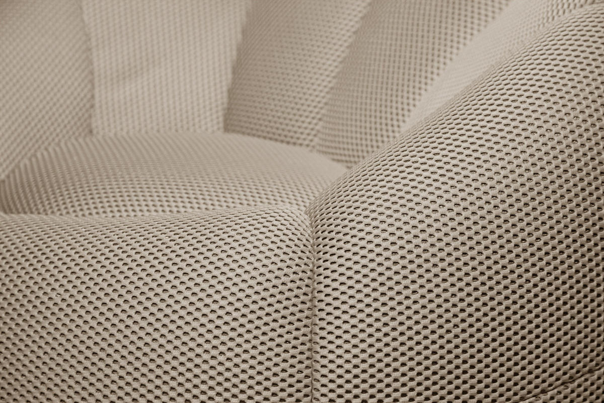 SESSEL FIGO, beige - Beige, Holzwerkstoff/Textil (104/83/104cm) - Courtois Laville