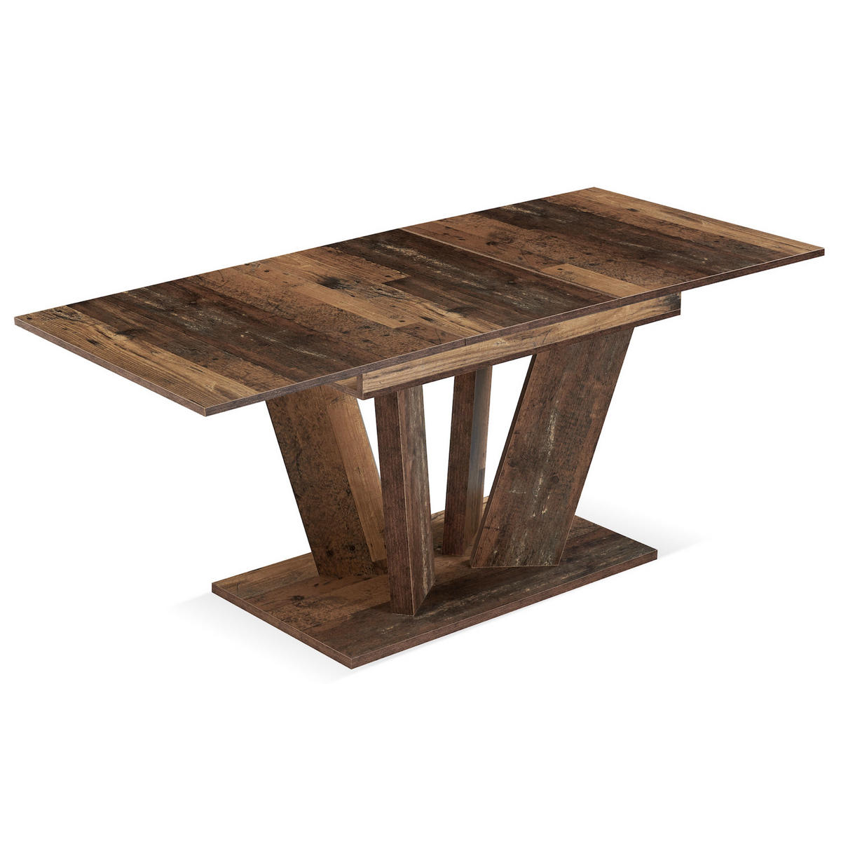 ESSTISCH WILLEM 120-160/80/76 cm - Sonoma Eiche, Holzwerkstoff (80/120/76cm) - B&D Home