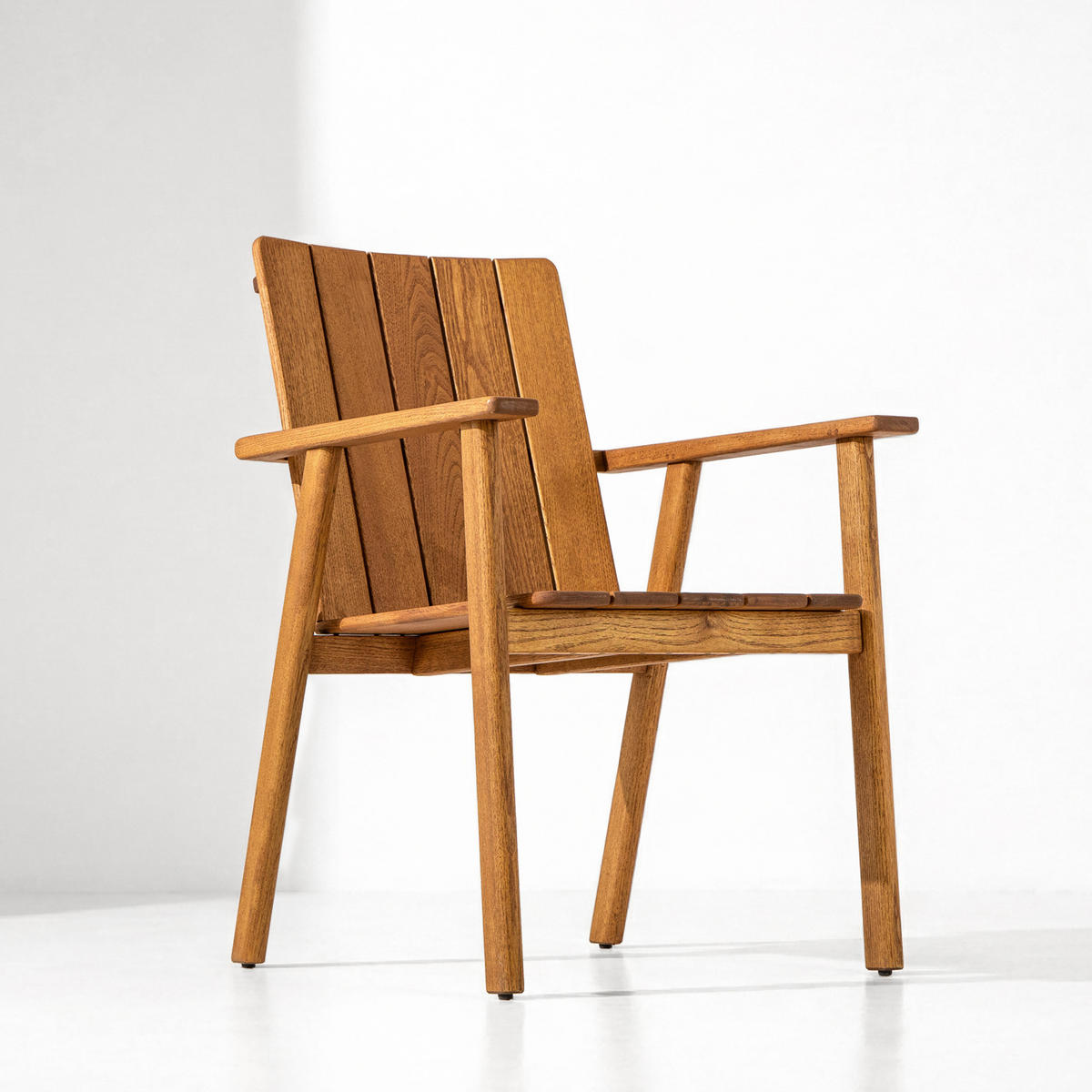 GARTENSTUHL ORTUS - Braun, Holz (61.5/89/60cm) - KONSIMO®