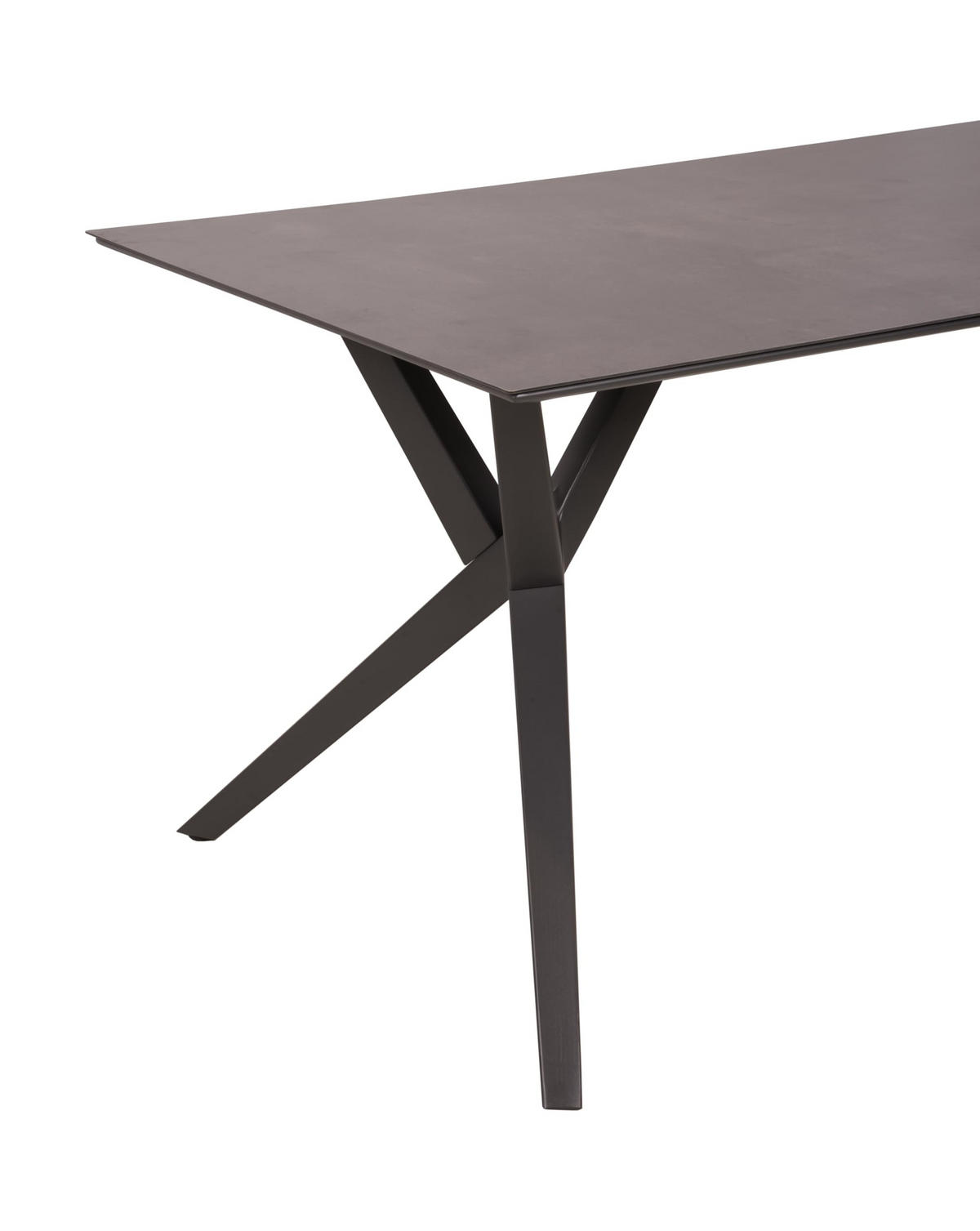 GARTENTISCH Loren Terrassentisch - Grau, Holz (180/90/74.5cm) - DELUKE