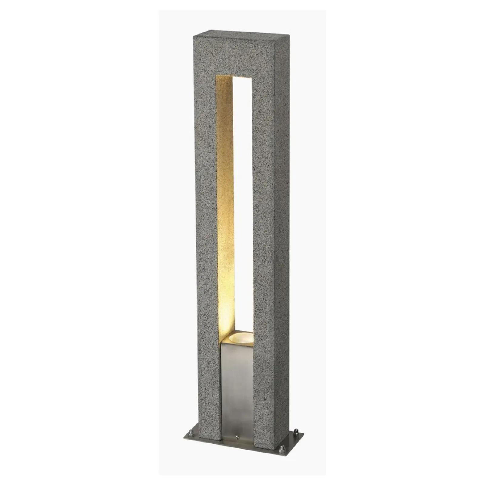 WEGELEUCHTE Arrock Arc Grau - Schwarz/Grau, Metall (14/14/70.5cm) - SLV