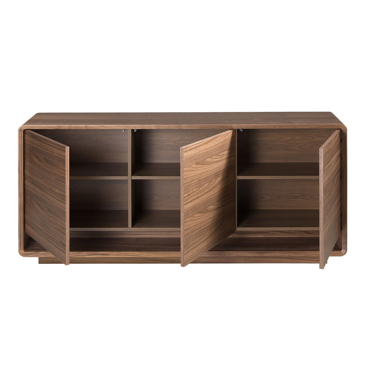 SIDEBOARD Anrichte Nussbaum 180/40/78 cm - Walnussfarben, Holz/Holzwerkstoff (180/78/40cm) - ANGEL CERDA