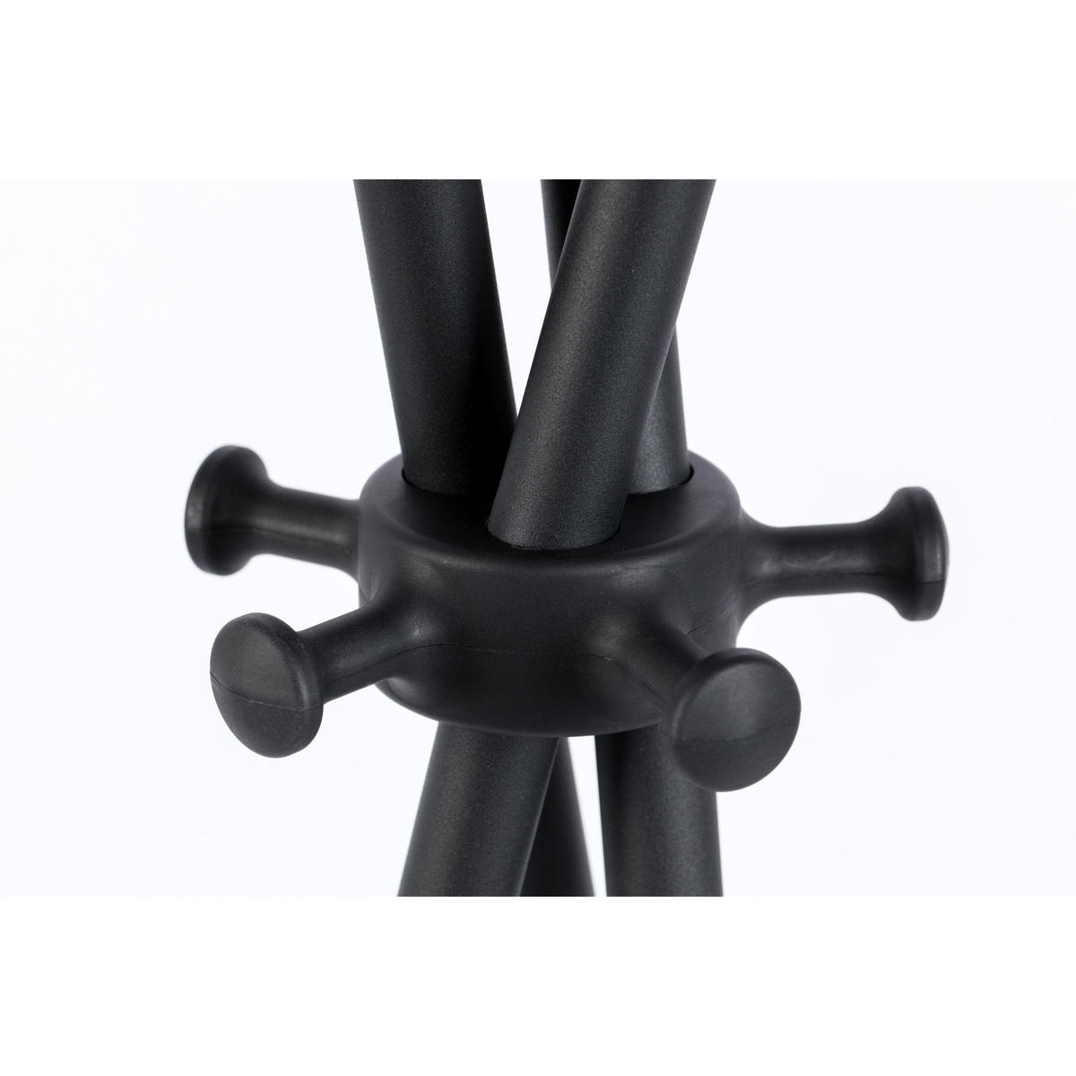 GARDEROBESTÄNDER Darwin Schwarz - Schwarz, Metall (44/174/51cm) - Housecraft Living