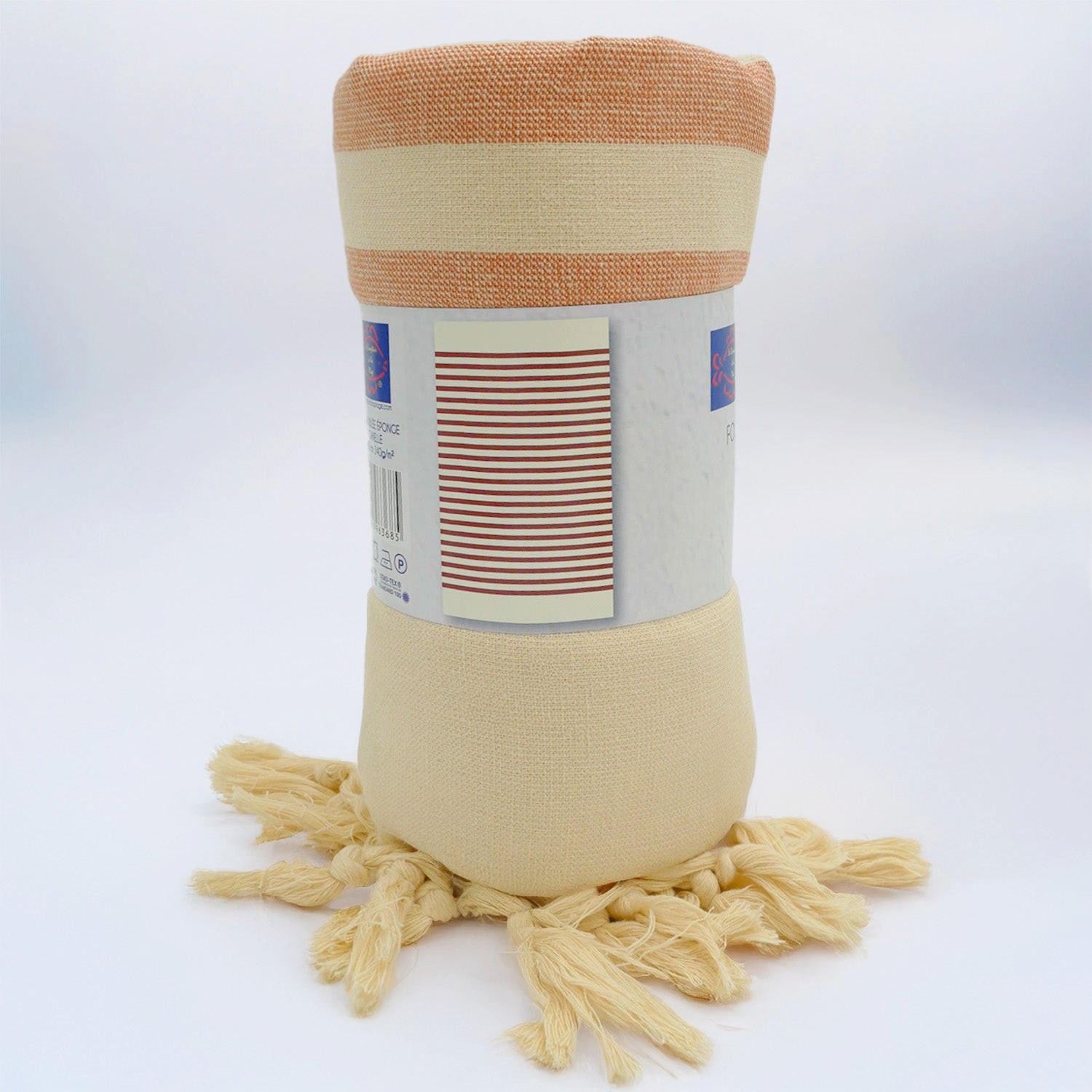 Thumbnail - LE Comptoir DE LA Plage Hamamtuch, Braun, Textil, Rechteckig, 160x90 cm, Freizeit, Wellness, Saunatücher