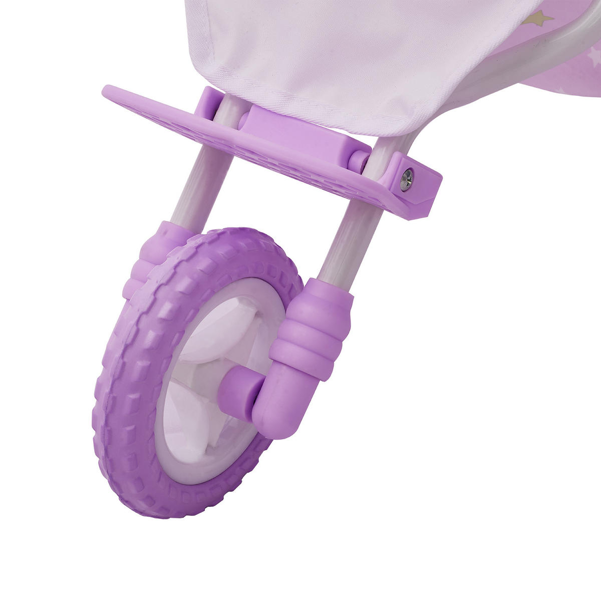 PUPPENWAGEN, Lila, 54cm - Lila, Holzwerkstoff (33/54/53cm) - Teamson Kids