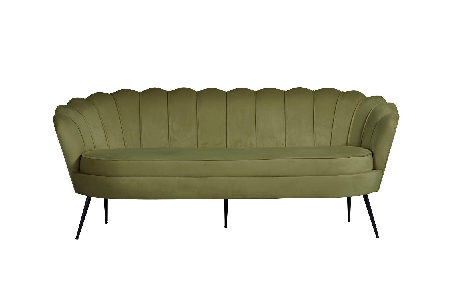 ebuy24 3-Sitzer Grün 78x79x181 cm