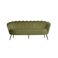 3-SITZER SOFA grün - Grün, Textil (78/79/181cm) - ebuy24