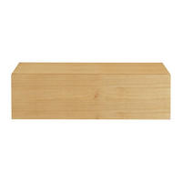WASCHBECKENUNTERSCHRANK - 95 cm x 40 cm - Holz, Platte - Naturfarben Hell - TIDORE - Naturfarben, Holz (95/27/40cm) - Vente-Unique