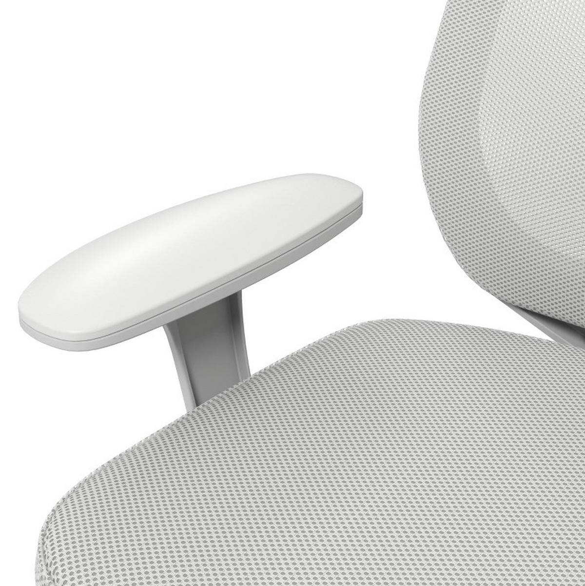 DREHSTUHL 55/48/82,5-94,5 cm, höhenverstellbar, ergonomisch, grau - Grau, Kunststoff (48/94.5/55cm) - Redom