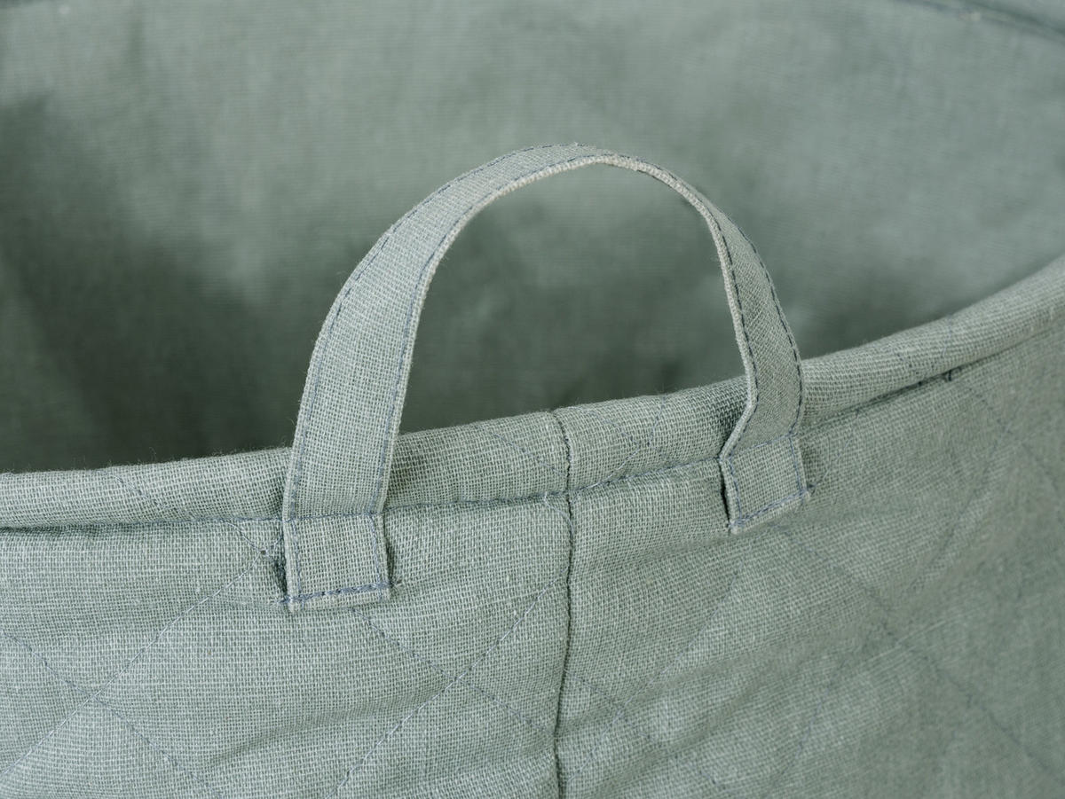 WÄSCHEKORB 67 l - Mintgrün, Textil (40/54/40cm) - Tom Tailor