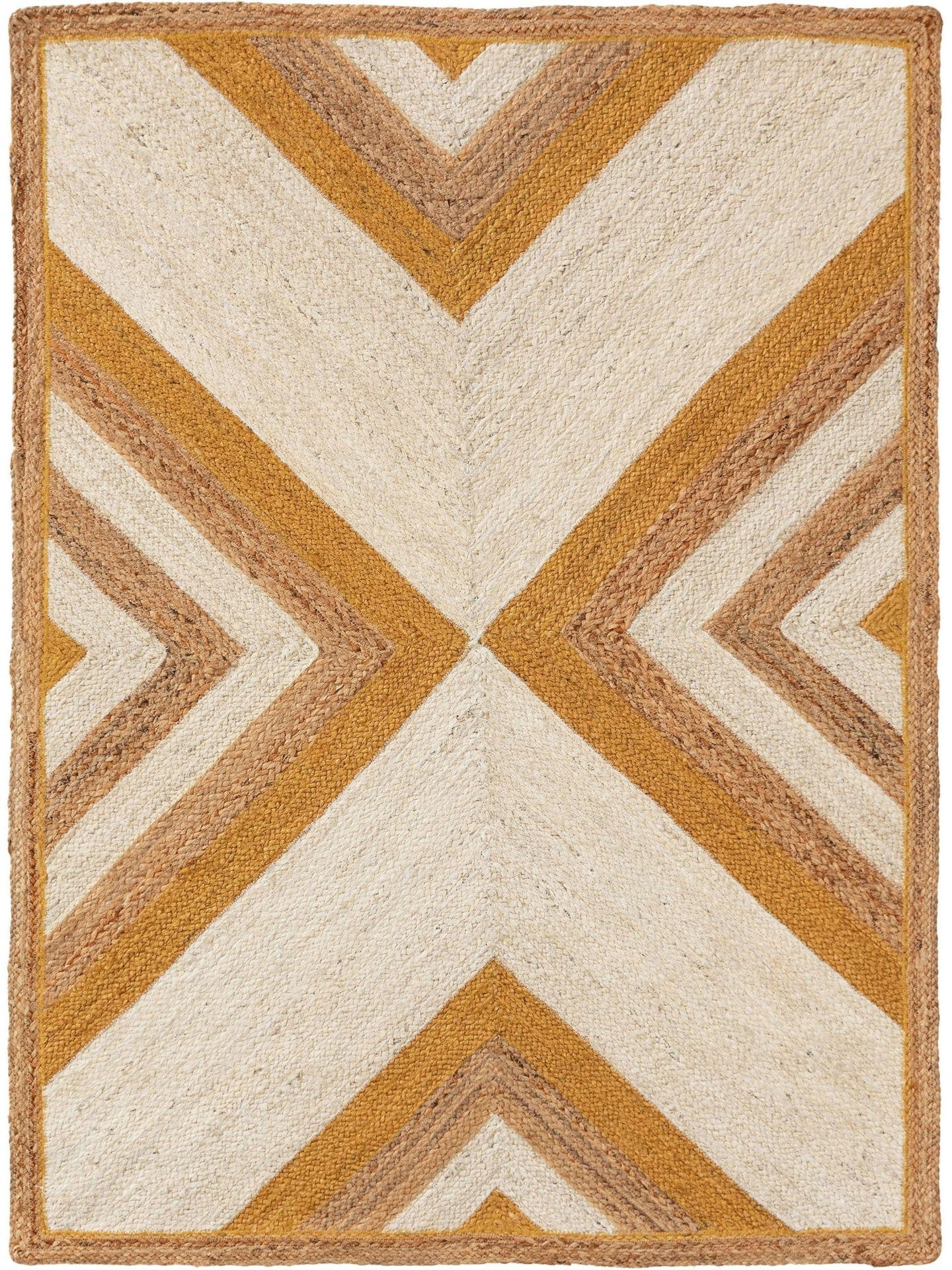 KINDERTEPPICH Frieda Gelb 80x120 cm - Gelb, Textil (80/1cm) - KUNSTLOFT