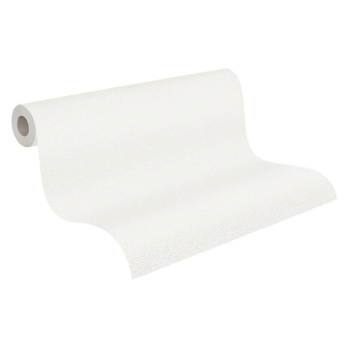 VLIESTAPETE Weiß 53/1005 cm - Weiß, Textil (53/1cm) - KUNSTLOFT