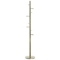 KLEIDERSTÄNDER Metall gold 174 cm Clovis - Goldfarben, Metall (30/174/30cm) - Beliani