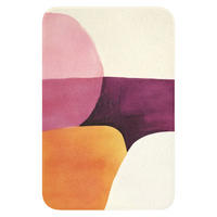 PREPROGA ZA WC Oblike 40x60 cm - terra cotta, umetna masa/tekstil (40/1cm) - OnlyWow
