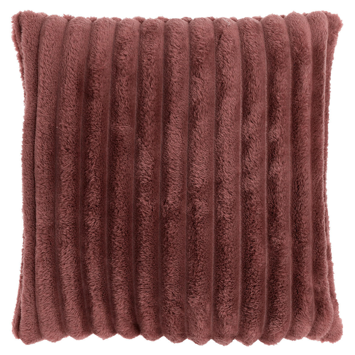 DEKOKISSEN Lex Orange 50/50/8 cm - Dunkelorange, Textil (50/50cm) - Unique Living
