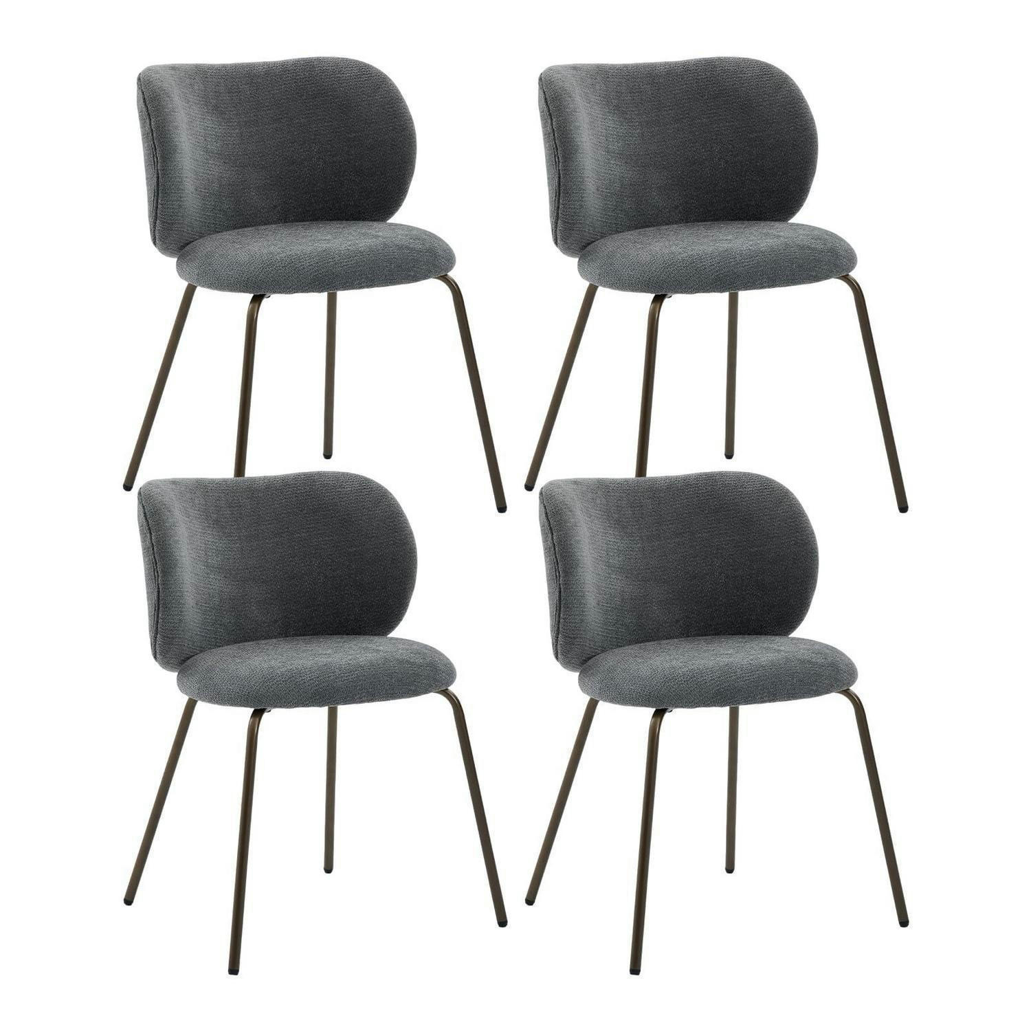 XXXLutz Esszimmerstühle Grau 52x80x46.5 cm